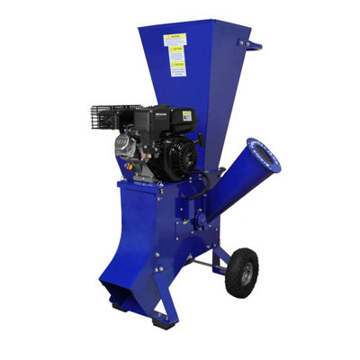 7HP Petrol Wood Chipper Garden Shredder