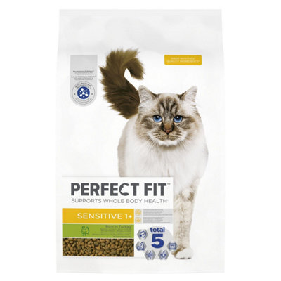 7kg Perfect Fit Advanced Nutrition Sensitive Adult Complete Dry Cat Food Turkey