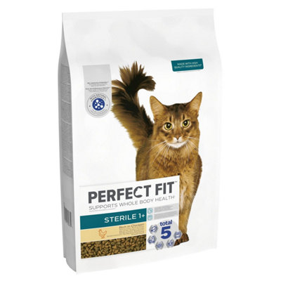 7kg Perfect Fit Advanced Nutrition Sterile Neutered Adult Dry Cat Food Chicken