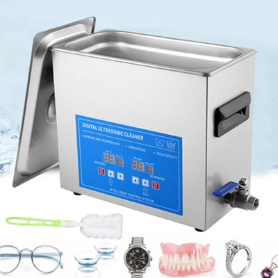 7L Ultrasonic Cleaner Timer Watch Jewellery Coins Cleaning Machine With ...