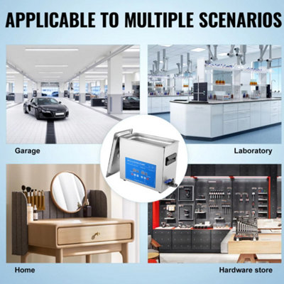 7L Ultrasonic Cleaner Timer Watch Jewellery Coins Cleaning Machine