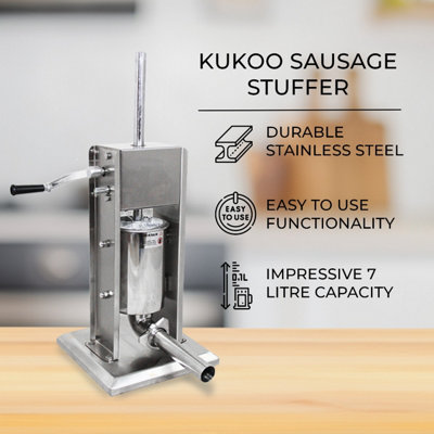 Best vertical sausage sale stuffer