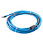 7m Drill Powered Drain Auger Probe Flexible Wire Waste Soil Pipe Unblocking Tool