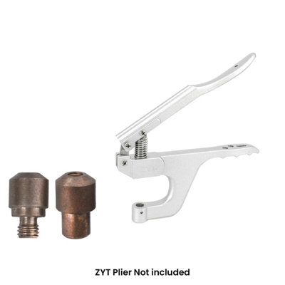 7mm Double Cap Rivet Setting Dies for ZYT Plier, Tubular Rivets Fixing ...