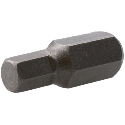 7mm Hex Allen Key Bit 30mm Length 10mm Shank Chrome Vanadium Hardened Tip