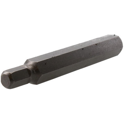 7mm Hex Allen Key Bit 75mm Length 10mm Shank Chrome Vanadium Hardened Tip