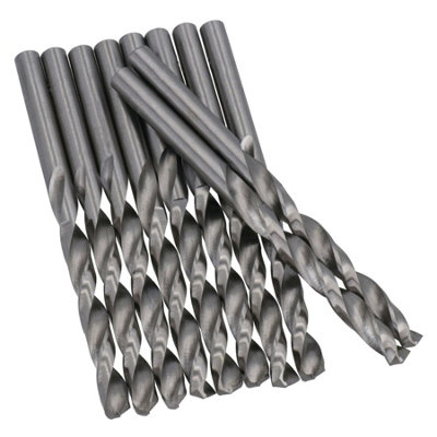 7mm HSS-G Metric MM Drill Bits for Drilling Metal Iron Wood Plastics 10pc