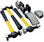 7pc Car Auto Body Dent Repair Panel Kit + Case - Beaters Beating Fibreglass Hammer