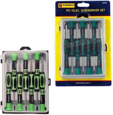 7Pc Telecommunication Screwdriver Set Jewellery Watches Precision Kit Home Diy