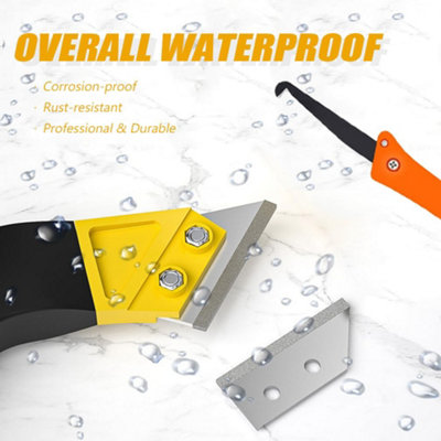 7pcs Grout Removal Tool - Grout Scraping Rake Tool Set, Grout Saw ...