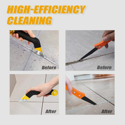7pcs Grout Removal Tool - Grout Scraping Rake Tool Set, Grout Saw ...