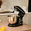 7QT 1400W Stainless Steel Household Kitchen Electric Stand Mixer Food Grade 3 in 1 Mixer Black