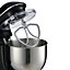 7QT 1400W Stainless Steel Household Kitchen Electric Stand Mixer Food Grade 3 in 1 Mixer Black