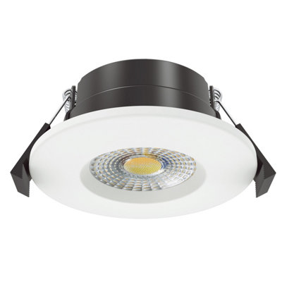 7W Fire Rated LED Downlight Dimmable & CCT Changing IP65, 770Lm