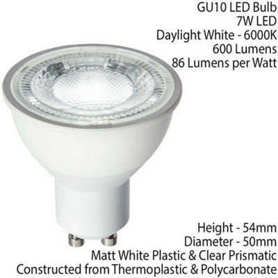 Gu10 led clearance daylight 6000k