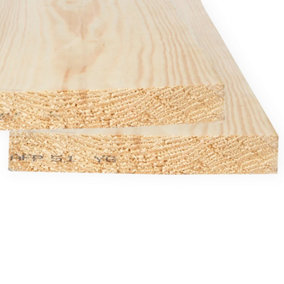 7x1.5 Inch Planed Timber (L)1800mm (W)169 (H)32mm Pack of 2