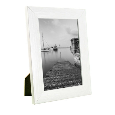 Black Gold Silver Freestanding Wallmount Wood Photo Picture Frames