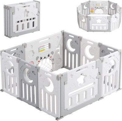 Plastic best sale baby playpen