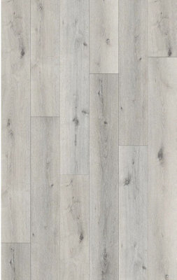 8.7mm Thickness - Casa Floors SPC Click Vinyl Floor Frost Grey - 1.33m²/Pack