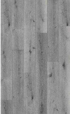 8.7mm Thickness - Casa Floors SPC Click Vinyl Floor Shadow Grey - 1.33m²/Pack