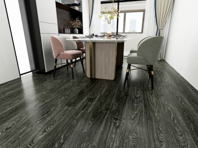 8.7mm Thickness - Casa Floors SPC Click Vinyl Floor Tokyo Oak -  1.33m²/Pack - 3