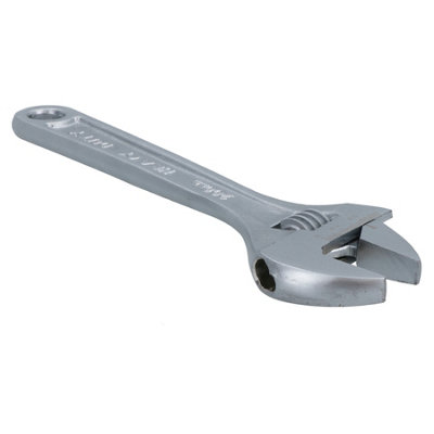 8" Adjustable Spanner Wrench Monkey Pipe Plumbers Opening Range 0-25mm