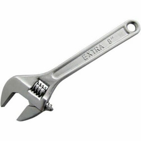 8" Adjustable Wrench Tools Heavy Duty Forged Steel Spanner
