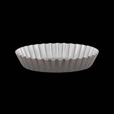 8 Air Fryer Mini Round Flan Dishes Fluted Edge Non Stick Quiche Tart Baking Tin