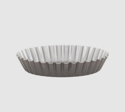 8 Air Fryer Mini Round Flan Dishes Fluted Edge Non Stick Quiche Tart Baking Tin - 3