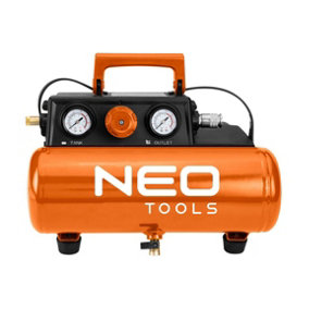 8 Bar 3.8L Compressor 18v  No Battery NEO TOOLS