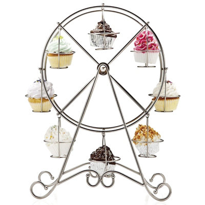 8 Cupcake Stand Ferris Wheel Holder Birthday Party Wedding Display Table Décor