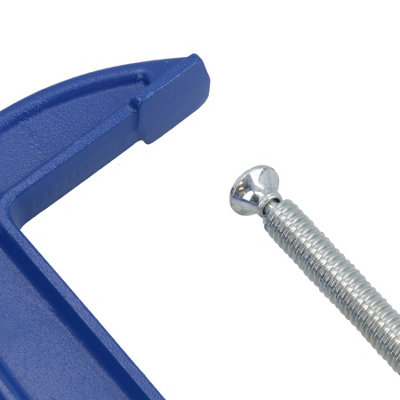 6 Inch  150mm  Cast Iron Screw G Clamp Fastener Holder Support Vice Clamping 6pc