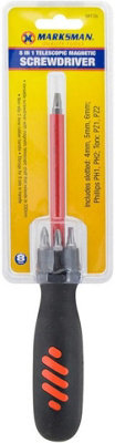 8-in-1 Screwdriver Magnetic Telescopic Pick Up Tool Multi Head Phillips Torx Bit