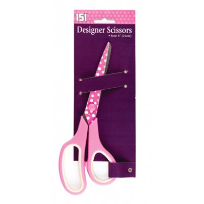 8 inch Designer Metal Scissors