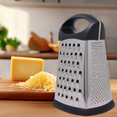 8 Inch Stainless Steel Grater Handle Cheese Vegetables Kitchen Utensil ...