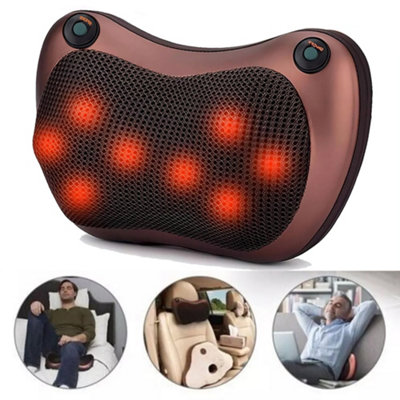 Kneading Electric Massagers Pillow Shiatsu Neck Back Lumbar