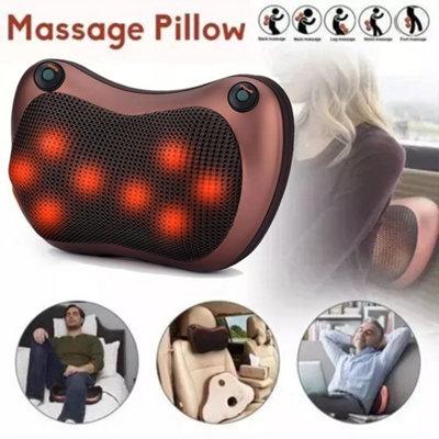 Kneading Electric Massagers Pillow Shiatsu Neck Back Lumbar