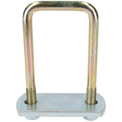 M10 50mm x 80mm bullone a U/N-Vite per rimorchio 1 coppia
