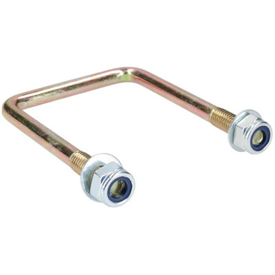 U-bolts M10 Haute Résistance - Lot De 2, Dimensions 50x100 Mm (intérieur), Avec Plaques Et écrous