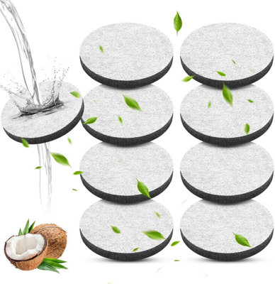 Micro Disc Water Filter For Brita Bottles & Carafes - 2 Pack, Reduces Chlorine, Sediment, Improves Taste, 60L Capacity Per Disc