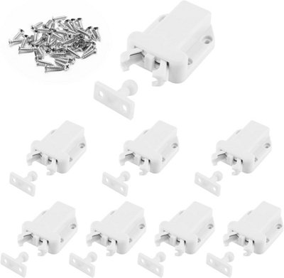 8 PCS Push Latch Rebound self Locking Device Touch Latch Safe Push ...
