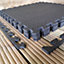 8 Piece EVA Foam Floor Protective Floor Mats 60x60cm Each For Gyms, Camping, Hot Tub Flooring Mats Covers 2.88 sqm (31 sq ft)