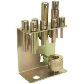 8 Piece Press Pin Set - Wall Mounting Bracket - 2 to 20 Tonne Capacity