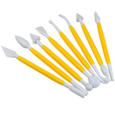 9pcs/set Embosser Fondant Cake Baking Sugarcraft Italy