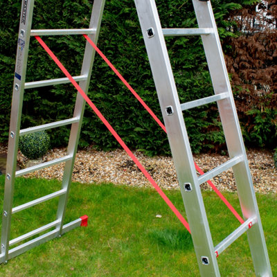 8 Rung Home Master 3 Section Combination Ladder - 4