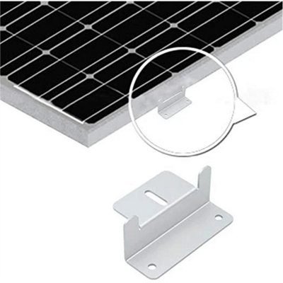 8 Solar Panel Z Bracket Mounting with Stainless