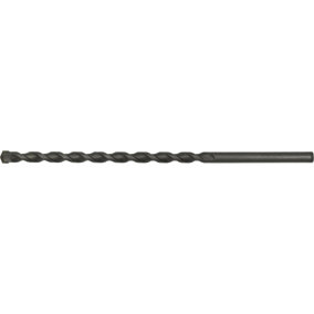8 x 200mm Rotary Impact Drill Bit - Straight Shank - Masonry Material Drill