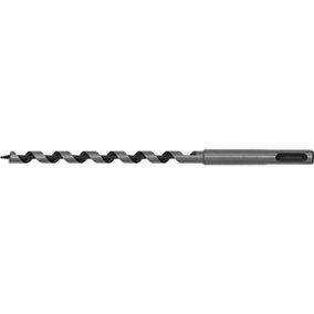 8 x 200mm SDS Plus Auger Wood Drill Bit - Fully Hardened - Smooth Drilling