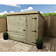 8 x 3 WINDOWLESS Garden Shed Pressure Treated T&G PENT Wooden Garden Shed + Single Door (8' x 3' / 8ft x 3ft) (8x3)