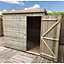 8 x 3 WINDOWLESS Garden Shed Pressure Treated T&G PENT Wooden Garden Shed + Single Door (8' x 3' / 8ft x 3ft) (8x3)